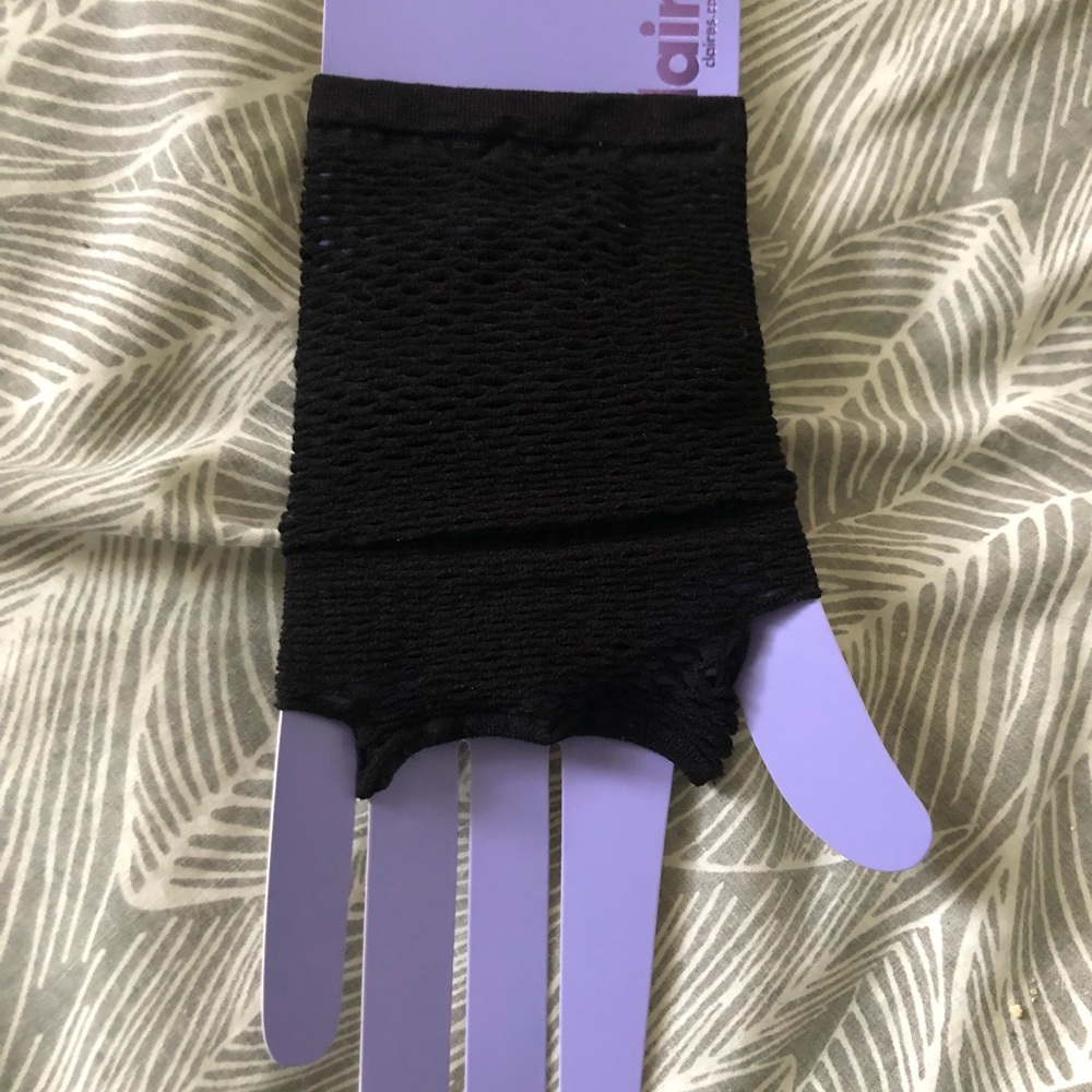 Mesh Fingerless Gloves